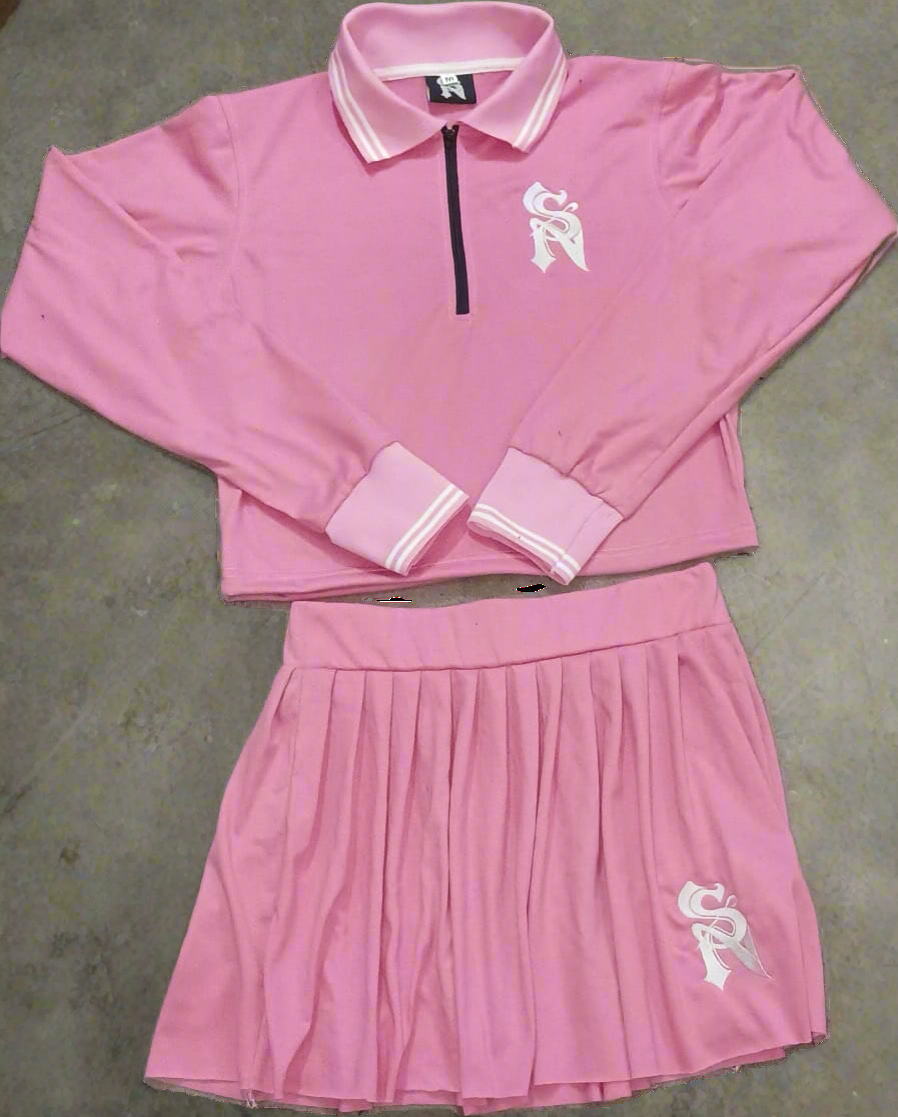 Stack Nation Top and Skater Skirt Set