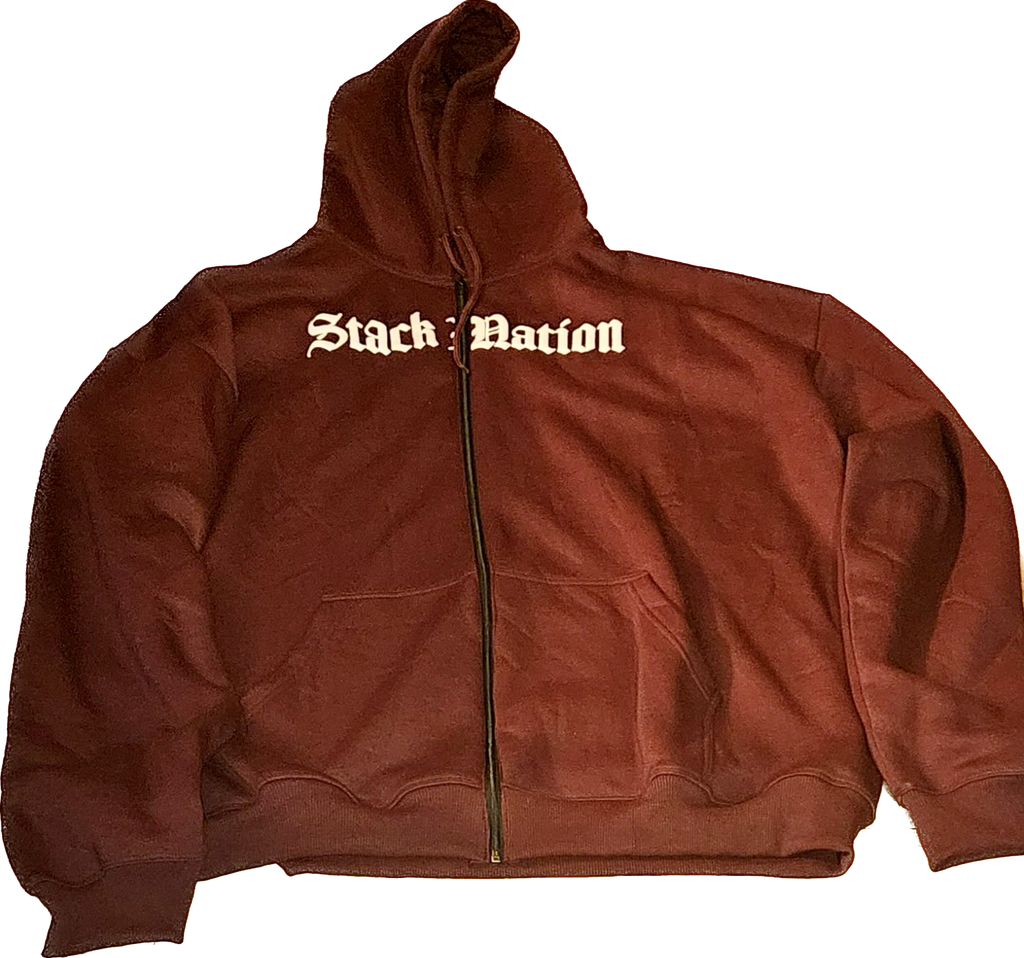 STACK NATION LLC Local Exclusive Zipper Hoodies