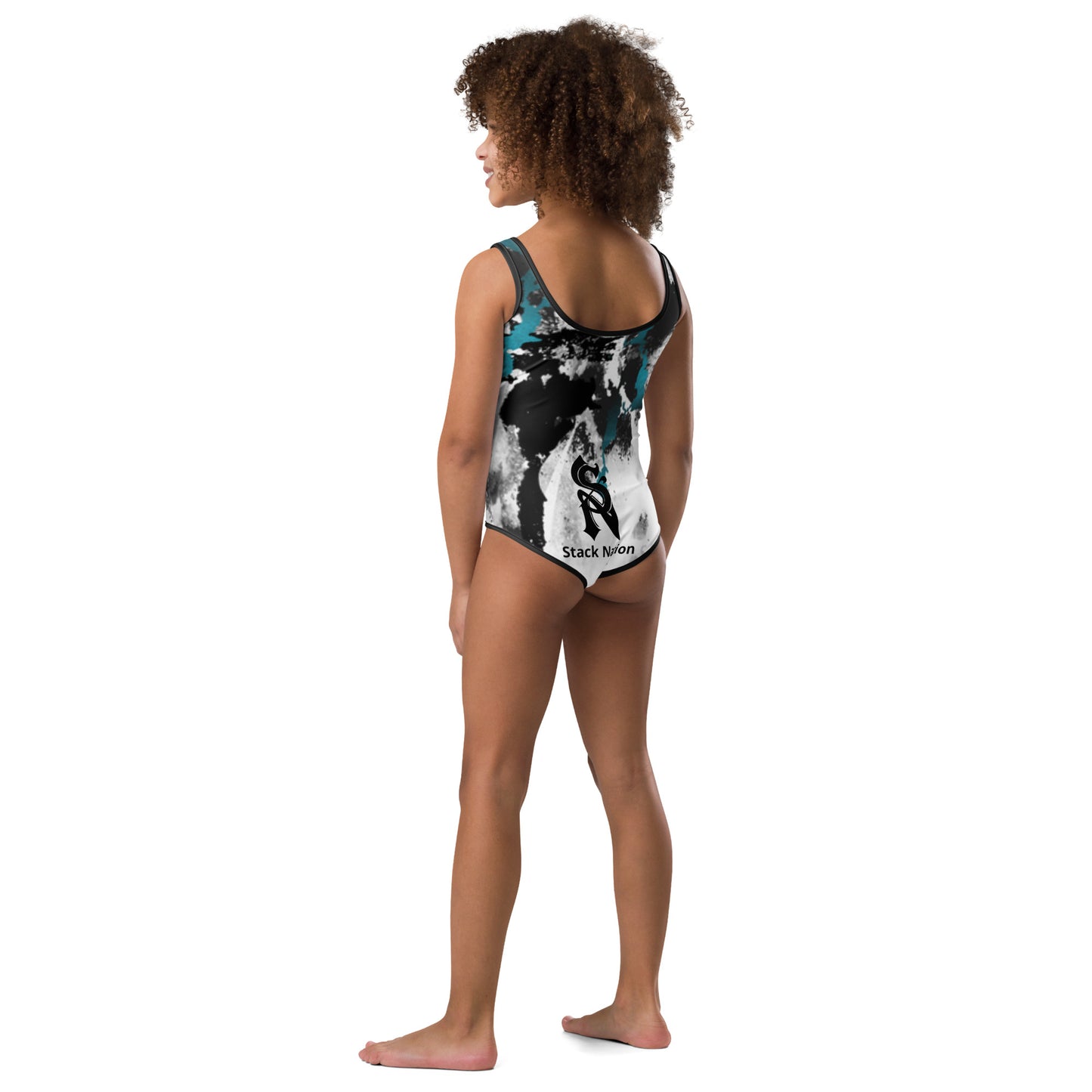 All-Over Print Kids Swimsuit