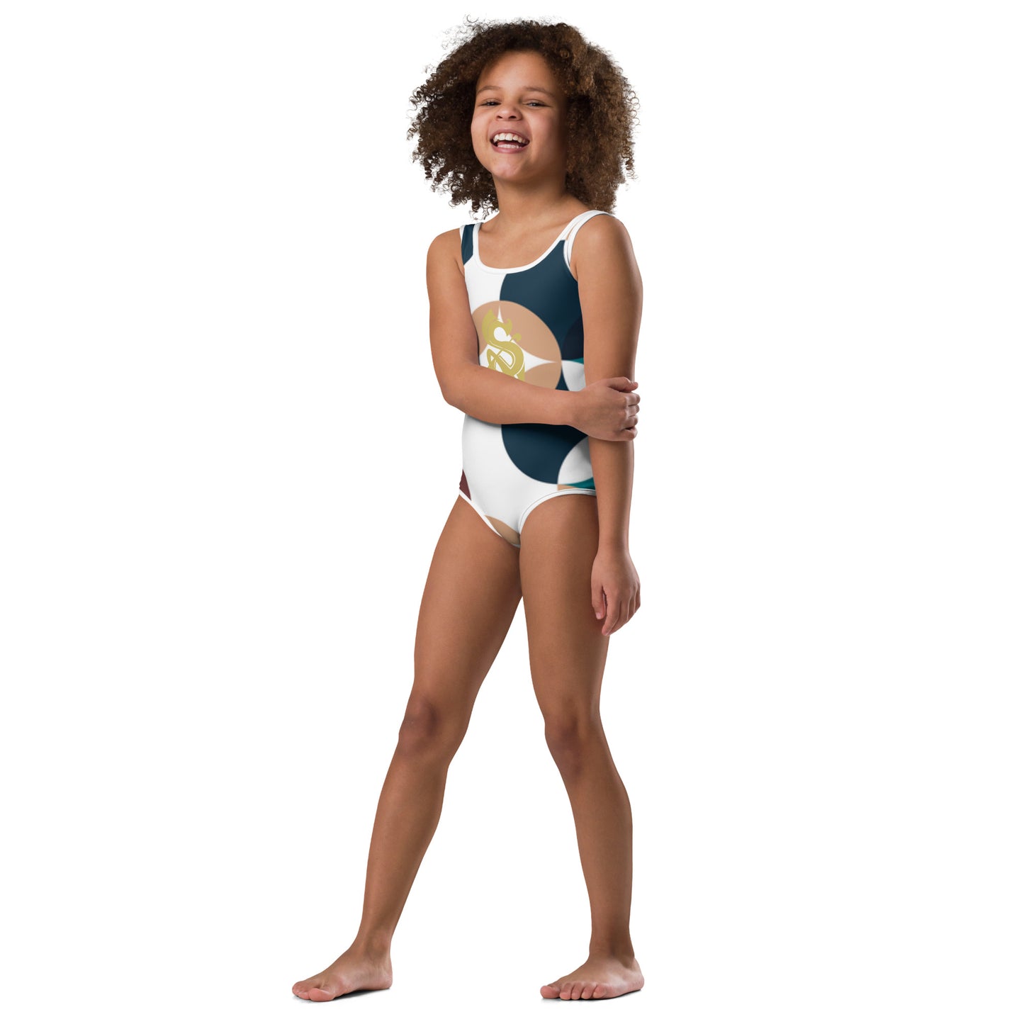 All-Over Print Kids Swimsuit