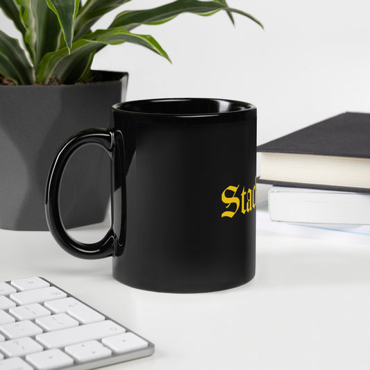 Black Glossy Mug