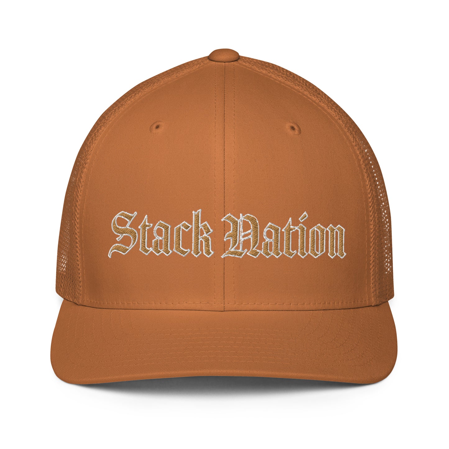 Closed-back trucker cap